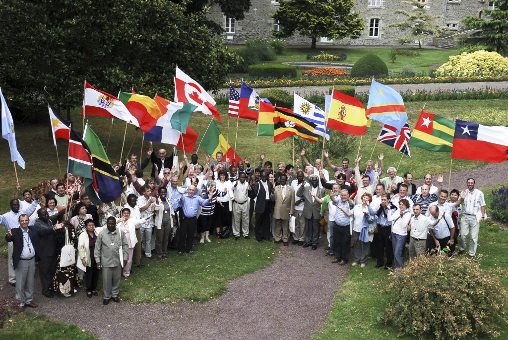 Photo. 1st international Assembly of the Mennaisian Family, Ploërmel, France, 2008.