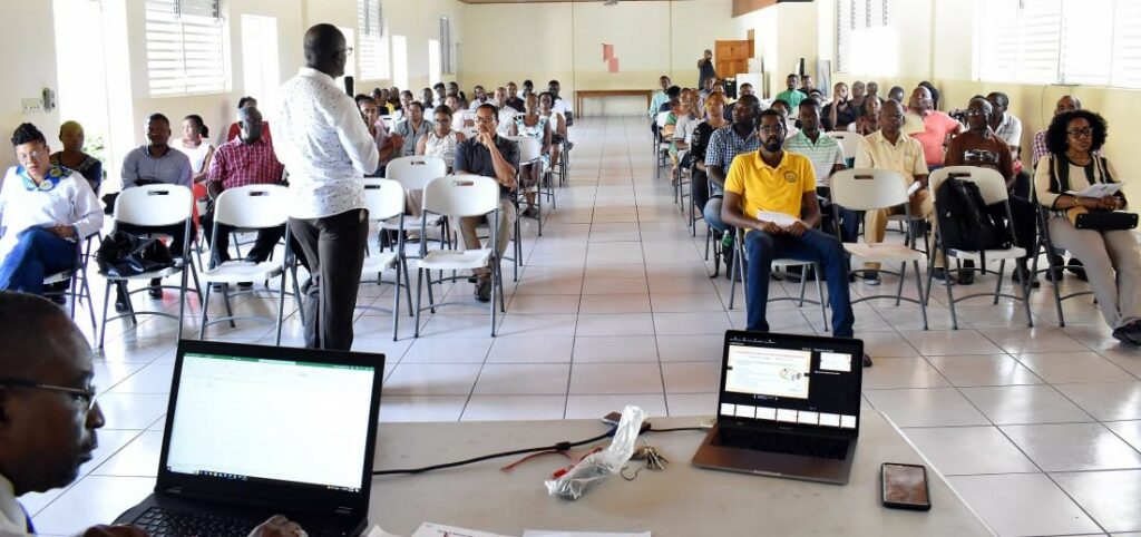 Formation à Port-au-Prince.